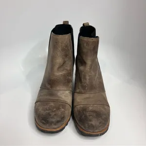 Sorel Lea Wedge Booties leather size 10‎ thumbnail 3