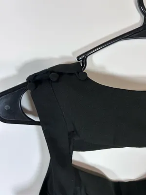 Kimchi Blue Urban Outfitters Size 2 Black Bow Cutout Fit Flare Mini Dress thumbnail 7