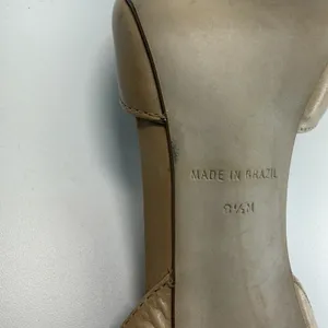 Steve Madden tan pointed slingback heels SIze 8.5‎ thumbnail 4