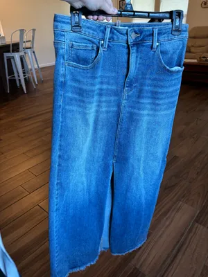 Denim Risen Skirt thumbnail 2