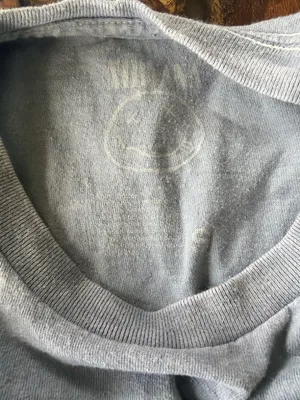 Nirvana In Utero Graphic Tee Size Small Vintage Wash Grunge Band Shirt thumbnail 3