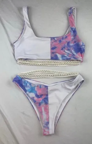 NEW Bikini set Purple Size M thumbnail 1