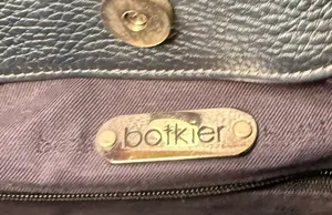 Botkier TRIGGER Mermaid Blue Moto Leather Hobo Shoulder Bag Studded Fringe thumbnail 13