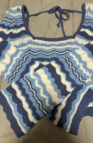 Hollister Crochet Longsleeve Top thumbnail 2