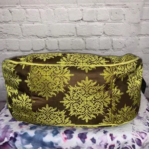 Petunia Pickle Bottom Touring Bag Diaper Bag Brown Yellow Damask Baby‎ Crossbody thumbnail 8