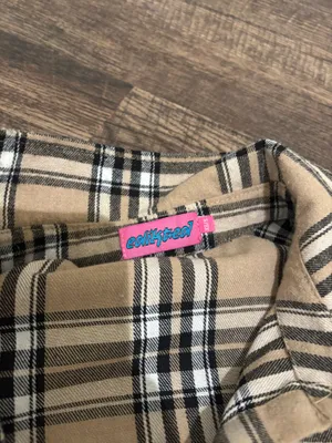 edikted “brixton” flannel shirt thumbnail 4