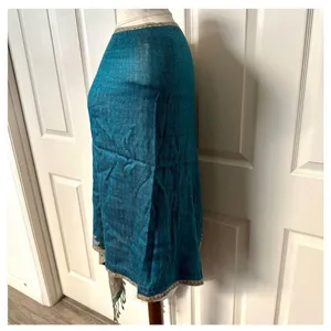Blue shawl Blue thumbnail 2