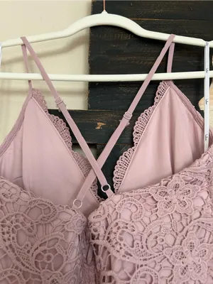 Lulus Madalyn Dusty Lavender Lace Maxi Dress Lace Bodice Spaghetti Strap thumbnail 8