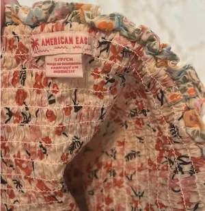 American Eagle Reversible Tube Top Ribbed thumbnail 2