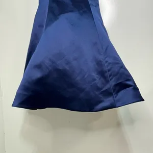 Sherri Hill Pink, Navy Empire Waist Strapless Mermaid Full Length Formal Gown 0 thumbnail 7