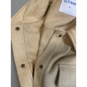 OLD NAVY Women's‎ 3X Short Car Coat Fall Jacket Camel Wool Blend thumbnail 11