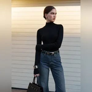 $115 Nwt Lichi High Rise Slit Side Western Flare Jeans, 28 thumbnail 2