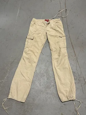 Bebop City Streets Cargo Pants Straight Leg Drawstring Hem Y2K Gorpcore size 3 thumbnail 1