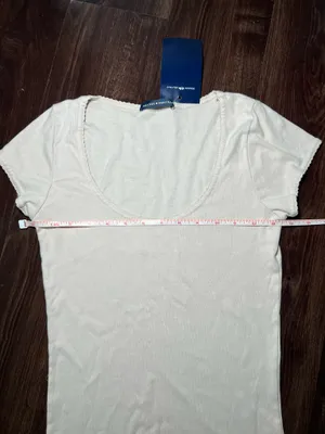 NWT Brandy Melville Scoop Neck Top  thumbnail 3