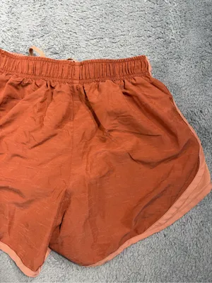Nike Women's Rust Orange Running Shorts small thumbnail 9