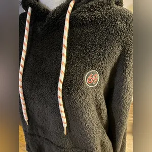Sherpa Hoodie Black thumbnail 2