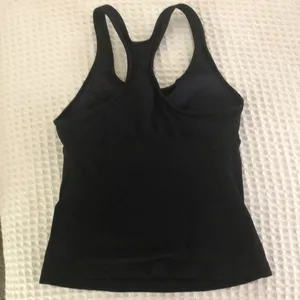 Nike Dri-Fit Black Racerback Athletic Tank Sz. M Yoga Workout Gym Power Walk thumbnail 4