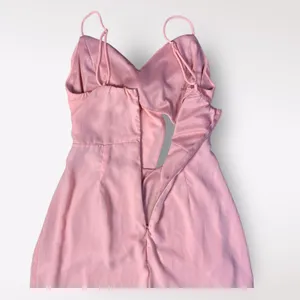 Lucy in the Sky Cutout‎ Chiffon Dress in Coral Pink Size M Party Flirty Ruffle thumbnail 8