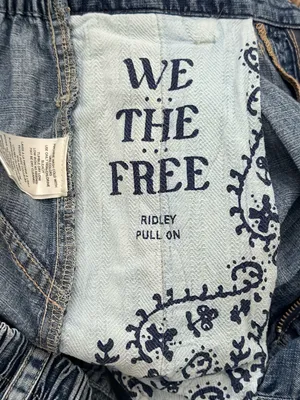 We The Free Medium We The Free Ridley Pull On Cropped Baggy Barrel Jeans S thumbnail 10