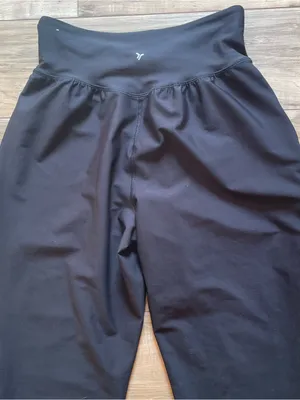 Old Navy Active Powersoft High Rise Legging Joggers Black Women’s Size M Go-Dry thumbnail 8