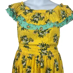 Matilda Jane Hooked on a Feeling Floral Off Shoulder Dress Large thumbnail 3
