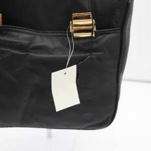 Sears Shoulder Bag Women's OS Black Leather Gold Hardware NWT thumbnail 2