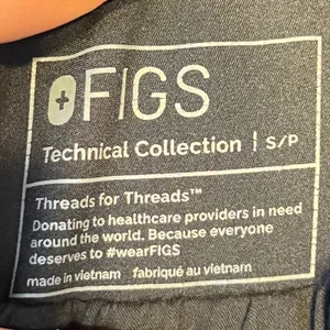 746 | FIGS Zamora Jogger FIONx Medical Scrub Pants Black‎ Womens Petite Small thumbnail 5