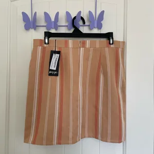 NWT | Nasty Gal women’s striped‎ miniskirt — size 8 thumbnail 3