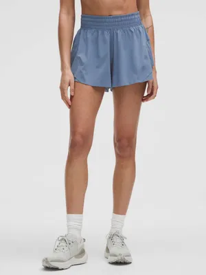 Lululemon Shake it out high rise running short 2.5” yoga Pilates activewear XXXS thumbnail 2