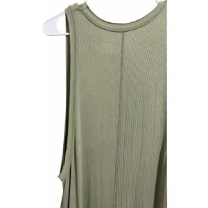 Imbodhi Sonnet‎ Ribbed Jumpsuit Green Women's Size Medium thumbnail 8