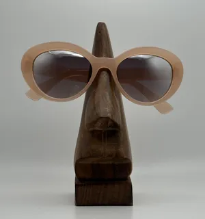 Guess Women's Nude Oval Sunglasses thumbnail 1