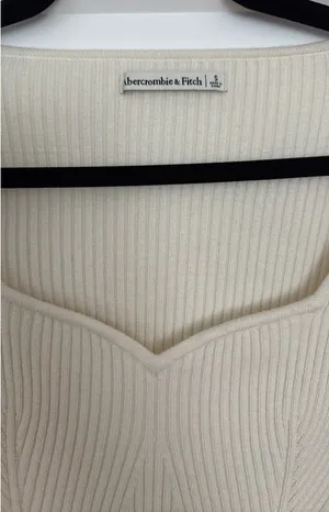 Abercrombie Long Sleeve Ribbed Bodysuit thumbnail 4