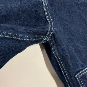 John Galt Ariana High Waist Loose Carpenter Jeans Small Blue Denim Utility Baggy thumbnail 9