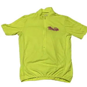 Performance Bike Bicycle Jersey Women’s Small Yellow Princess Logo Patch 3/4 Zip thumbnail 1