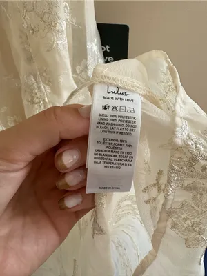Lulus Elfrieda Cream Floral Embroidered Puff Sleeve Midi Dress Size Small Bridal thumbnail 12