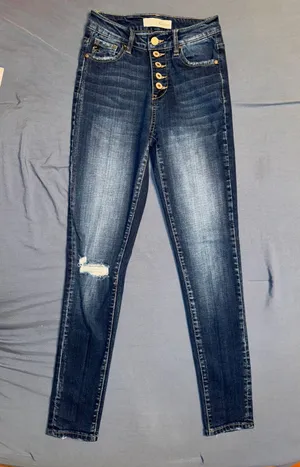KanCan Distressed Skinny Jeans thumbnail 1