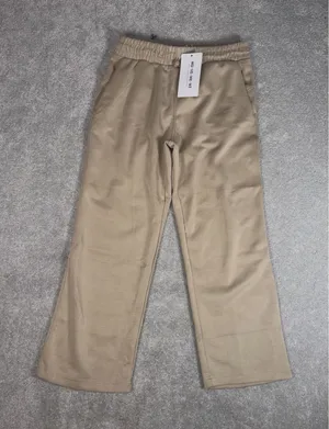 Movement Women's Size S 6 Wide Leg Active Pants Beige Modal Blend NWT thumbnail 1