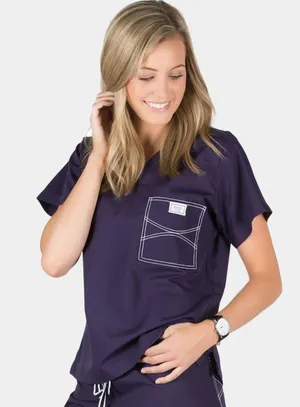 Blue Sky scrub top Size M thumbnail 1