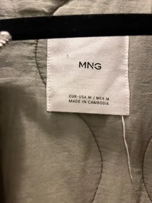 MNG jacket green Size M thumbnail 3