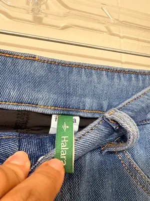 Halara Flex High Waisted Sculpted Lift Straight Leg Jeans Blue XS NWT thumbnail 7