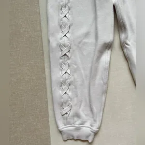 Lululemon Braided Detailed High Rise Jogger - White Opal thumbnail 4