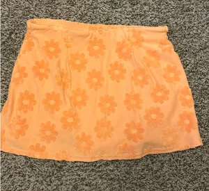 Aerie floral skort orange thumbnail 1