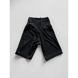 Aerie OFFLINE Real Me Crossover Bike Shorts Black High Waisted 7" Inseam S thumbnail 2