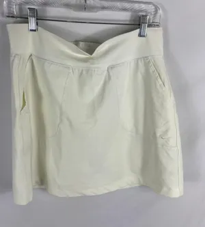Nike Golf Dri Fit Off White skort Size Medium thumbnail 1