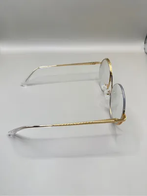 Zeelool Round Glasses with Multicolor Stripe Frame, unknown prescription thumbnail 5