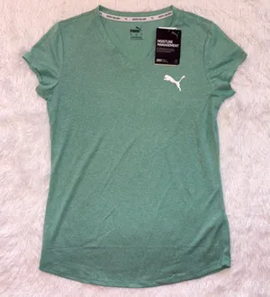 Puma Green Fitted Short Sleeve Tee thumbnail 1