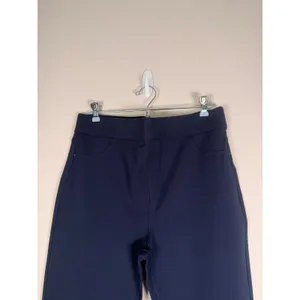 Spanx The Perfect Pant Navy Blue Slim Ankle‎ Ponte Pants XL High Rise Pull On thumbnail 3
