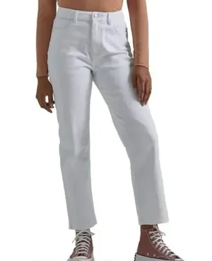 NWT Wrangler Womens High Rise Rodeo Straight Leg Crop Jeans- 14/32 thumbnail 1