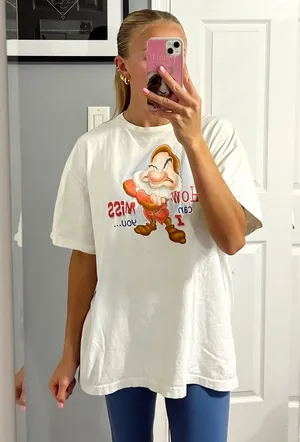 Vintage Disney Grumpy T Shirt thumbnail 1