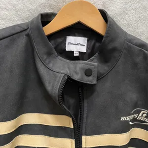 Women's Vegan Leather Jacket thumbnail 7